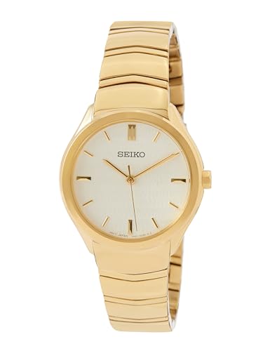 seiko-classic-analog-quarz-uhr-gold image 7