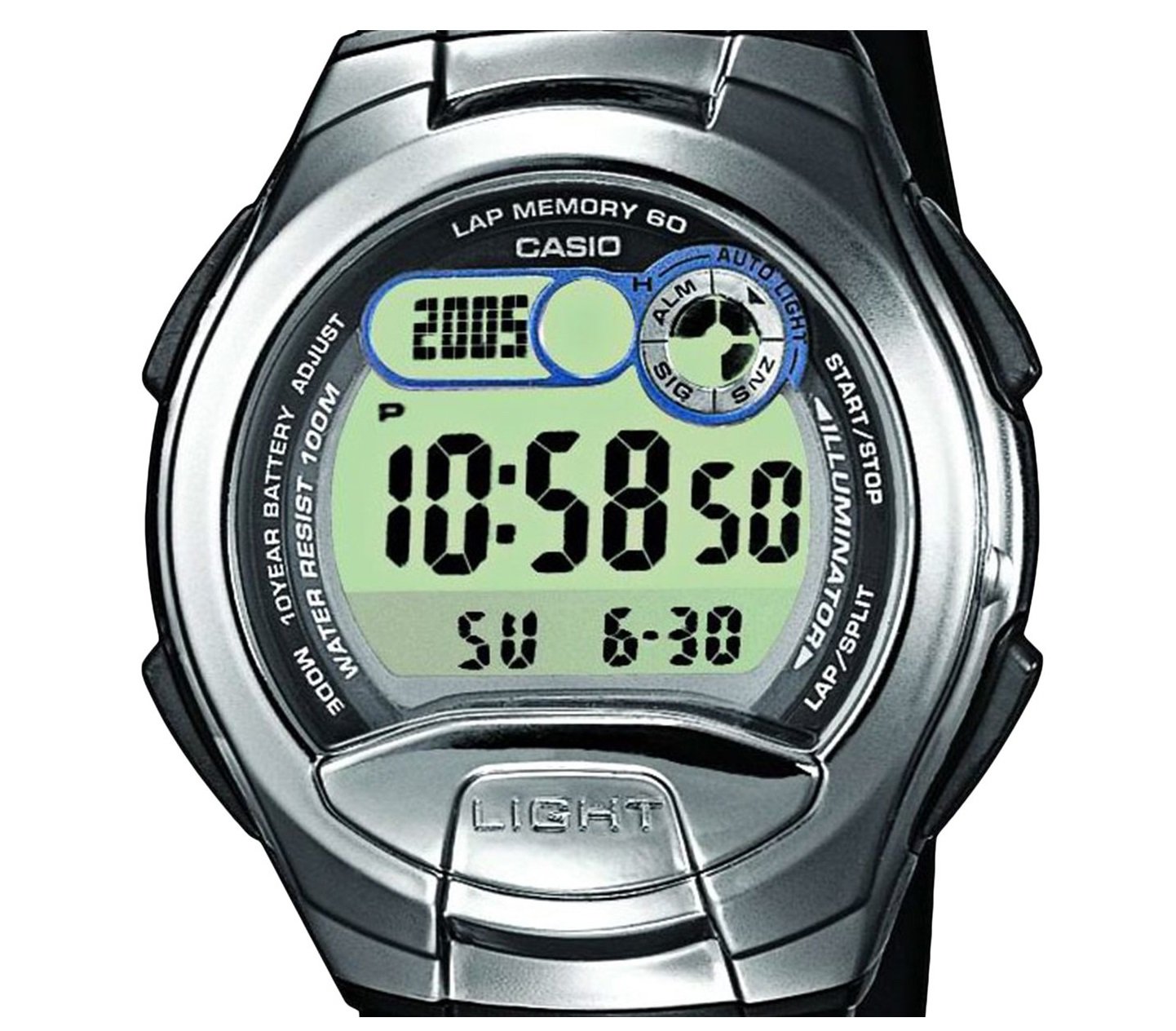 casio-collection-digitaluhr-retro-unisex-mit-alarm-10-bar image 3