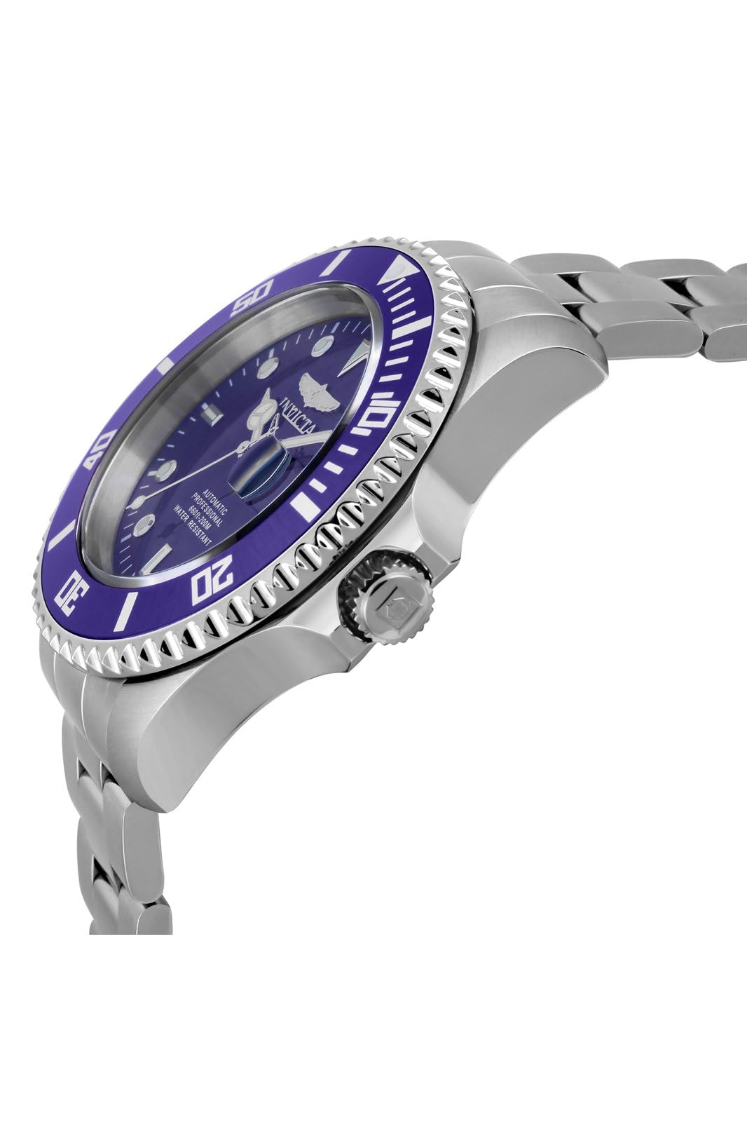 invicta-pro-diver-47mm-automatikuhr-herren-silber-blau image 3