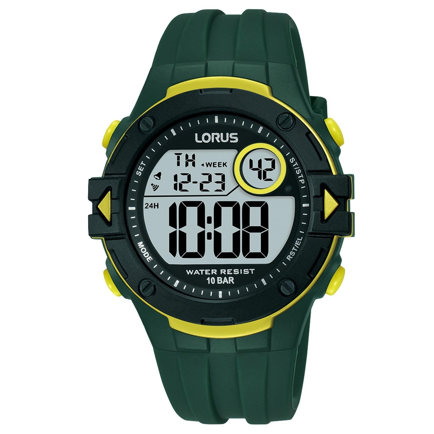 lorus-herrenuhren-digital-quarz-herrenuhr-schwarz-silikon image 3