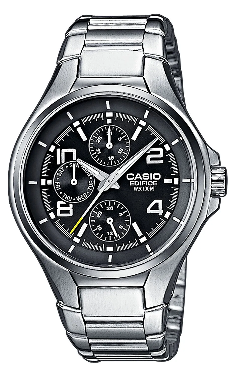 casio-edifice-herrenarmbanduhr-edelstahl-10-bar-datum image 1