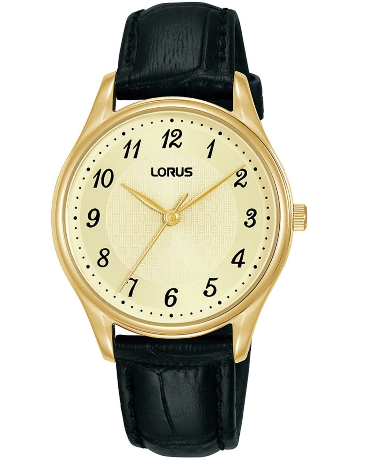 lorus-damenuhren-analog-quarz-damenuhr-schwarz-leder-quarz image 4
