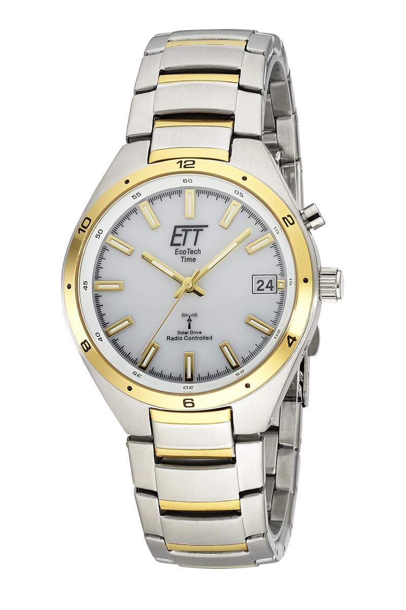 ett-solar-drive-funk-egs-11443-11m-herrenuhr-analog-edelstahl image 1