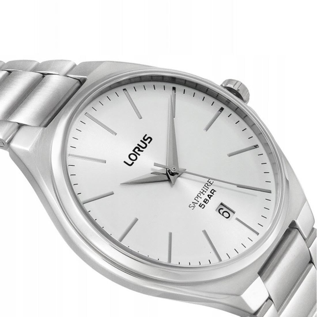 lorus-herrenarmbanduhr-analog-edelstahl-silber-40-mm image 2