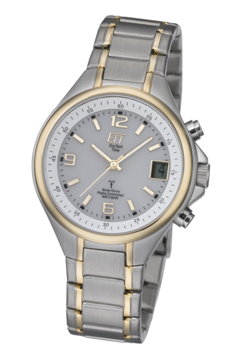 ett-solar-drive-funk-egs-11378-75m-herrenuhr-bicolor-5-bar image 1