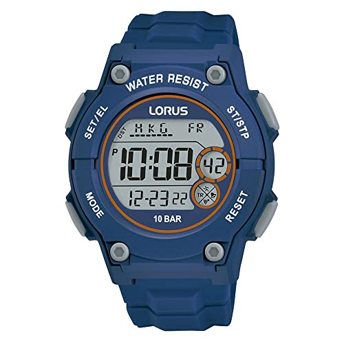 lorus-sport-digital-herrenuhr-silikon-wei-chronograph image 6