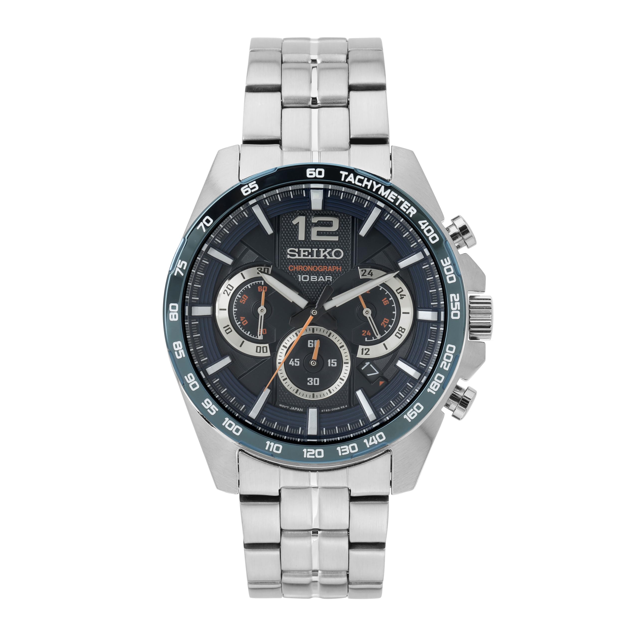 seiko-sport-ssb345p1-herren-chronograph-silber-blau image 1