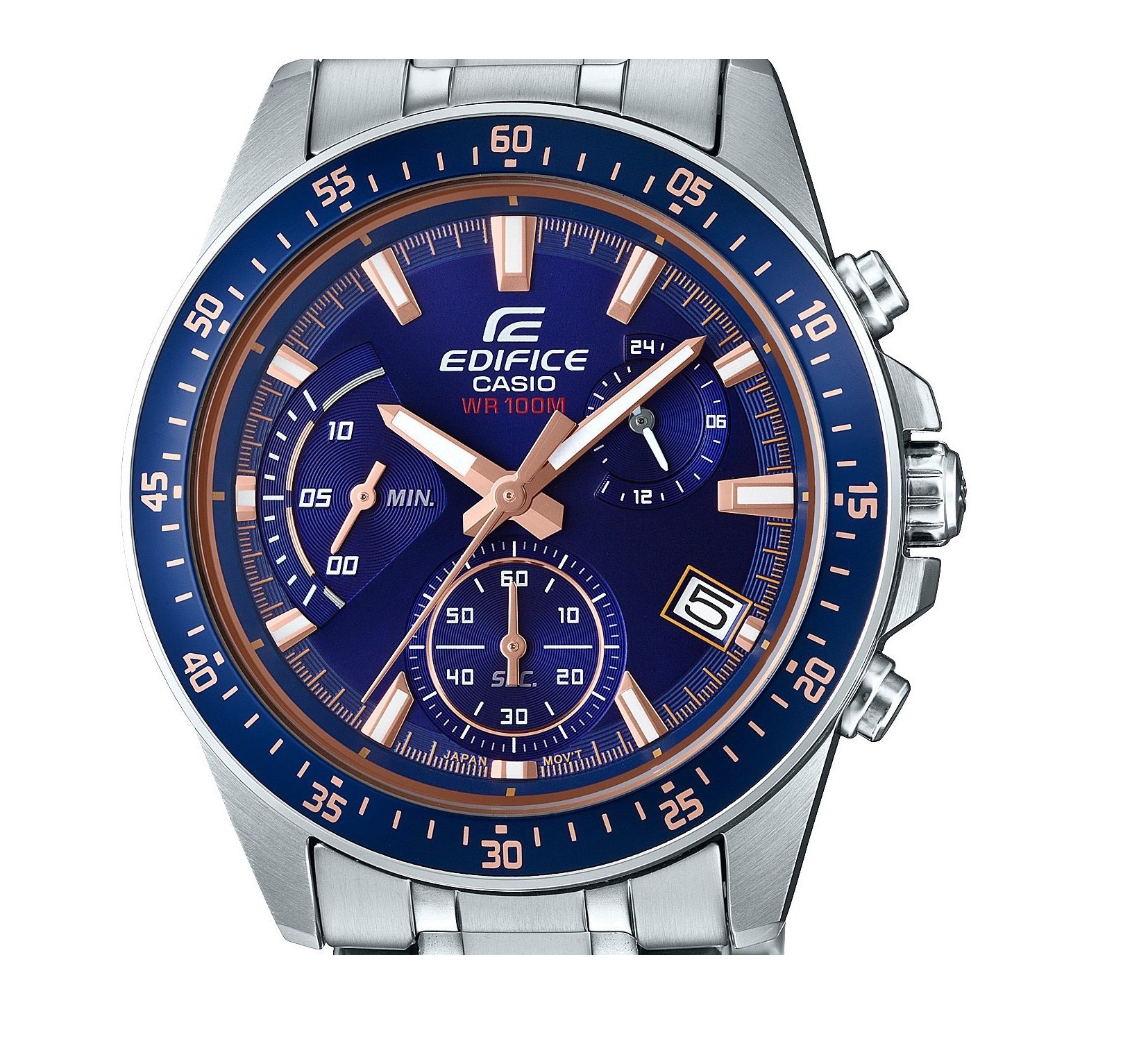 casio-edifice-efv-540d-herren-armbanduhr-edelstahl image 2