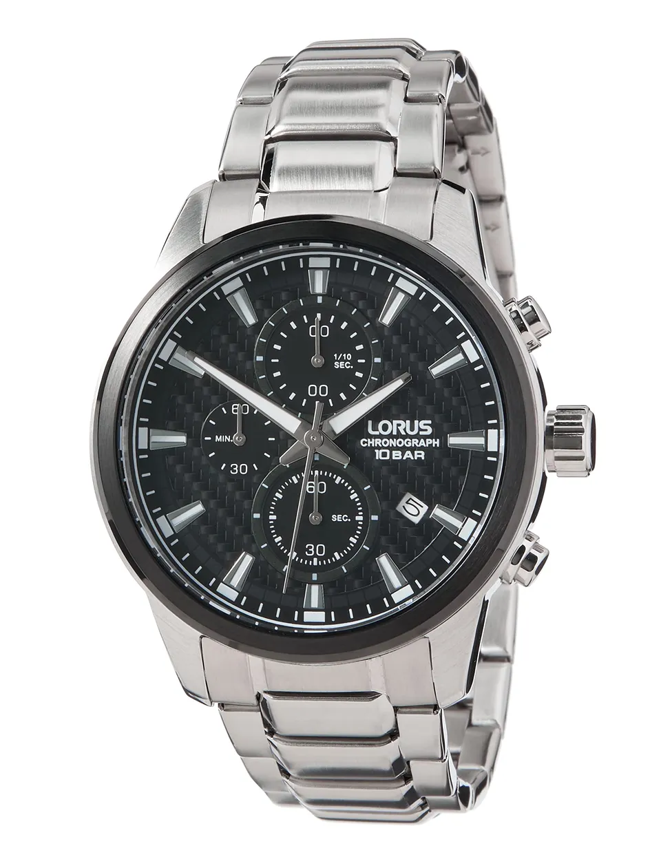 lorus-herrenuhren-rm325hx9-chronograph-titan-edelstahl image 1