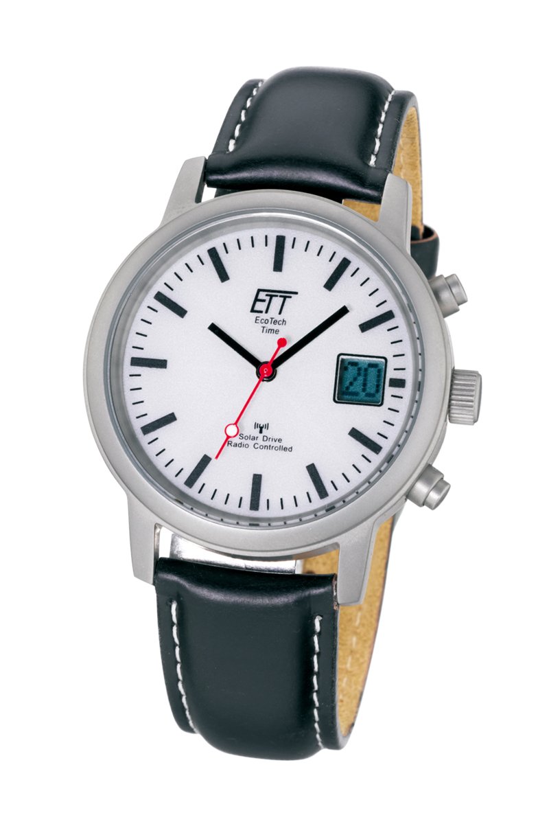ett-solar-drive-funk-egs-11185-11l-herrenuhr-leder-chronograph image 1