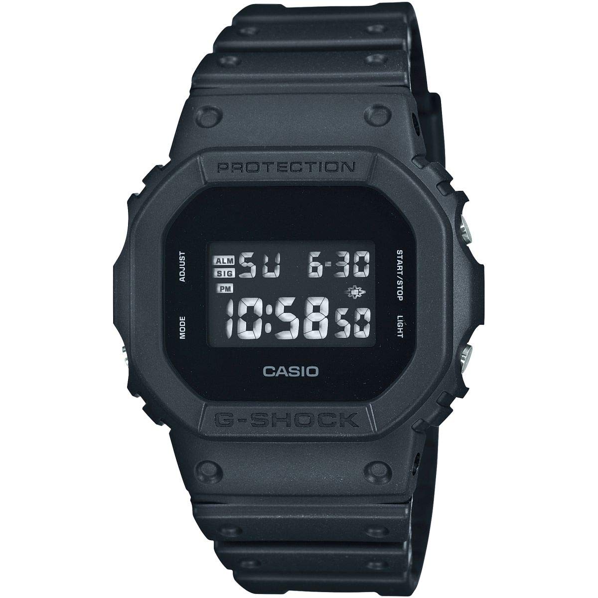 casio-g-shock-dw-5600bb-herrenuhr-digital-black-out-20-bar image 1