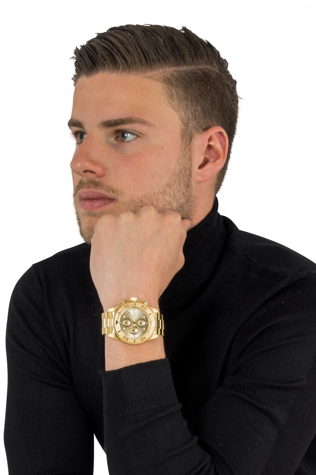invicta-pro-diver-43mm-herrenuhr-quarz-gold-champagner image 5