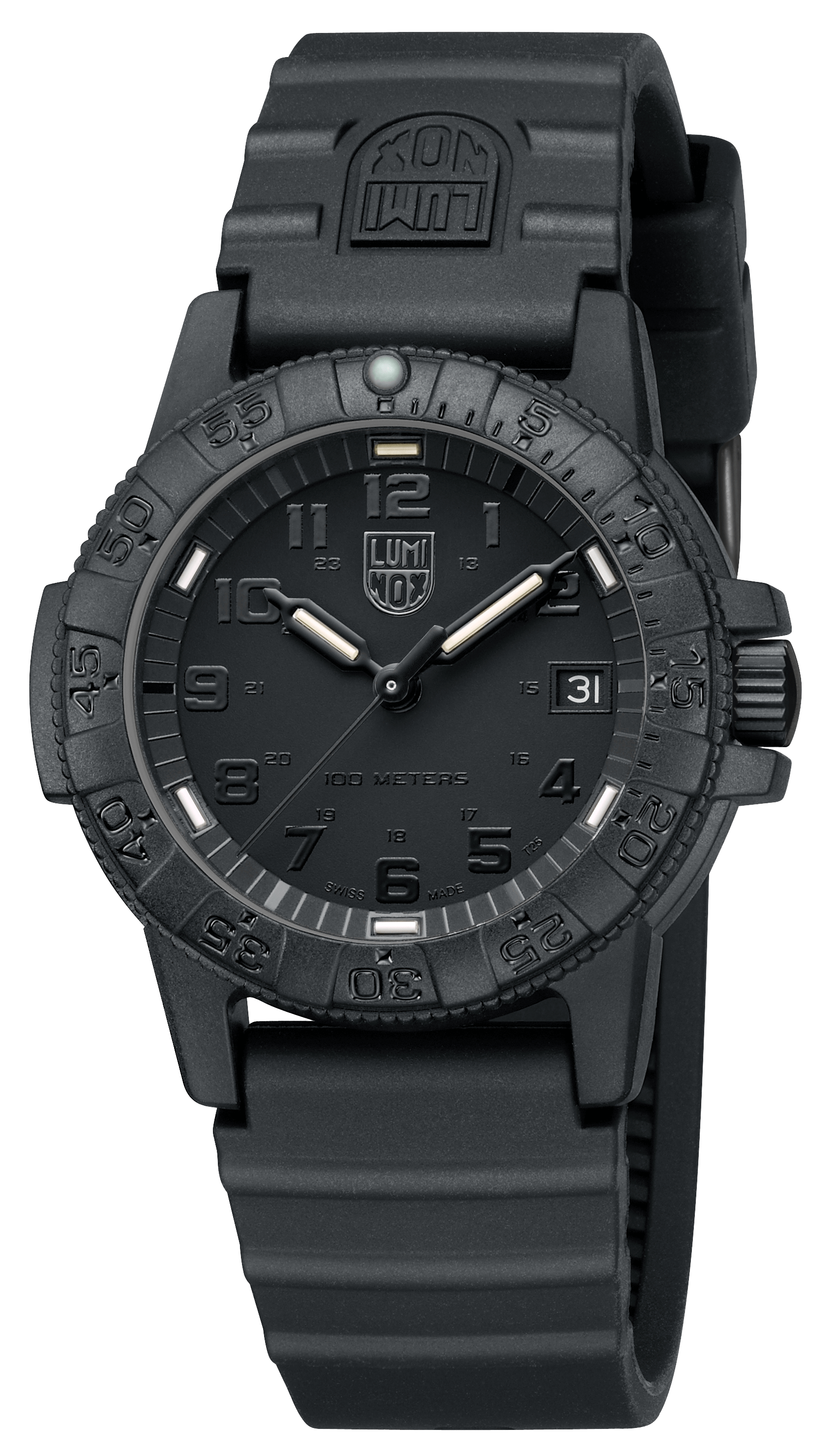 luminox-leatherback-sea-turtle-39-mm-carbonox-uhr-blackout image 3