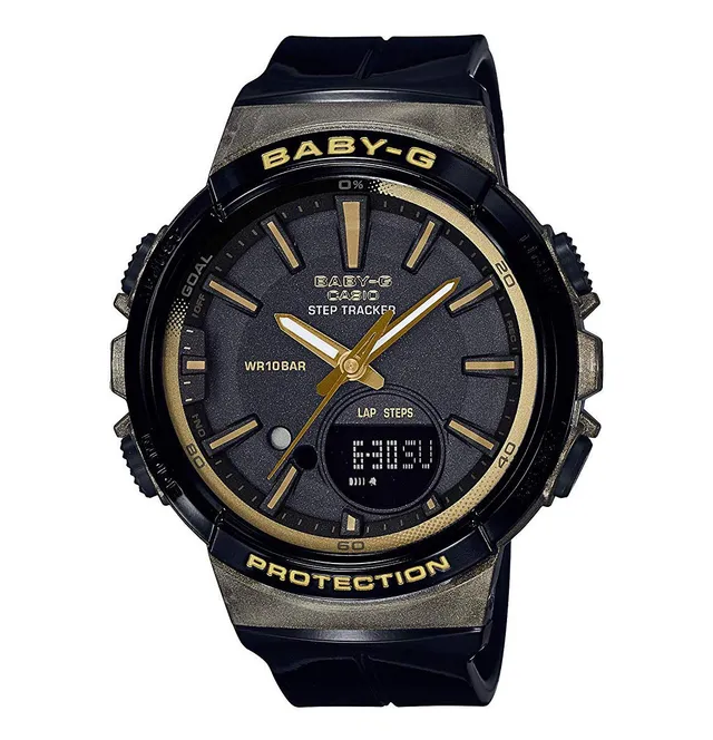 casio-baby-g-bgs-100gs-1aer-damenuhr-schwarz-mit-steptracker image 1