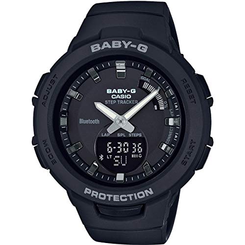 casio-baby-g-bsa-b100-sportuhr-schwarz-bluetooth image 2