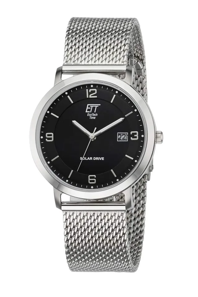 ett-solar-drive-egs-12078-22m-herrenuhr-edelstahl-analog image 1