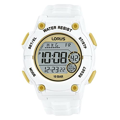 lorus-sport-digital-herrenuhr-silikon-wei-chronograph image 4