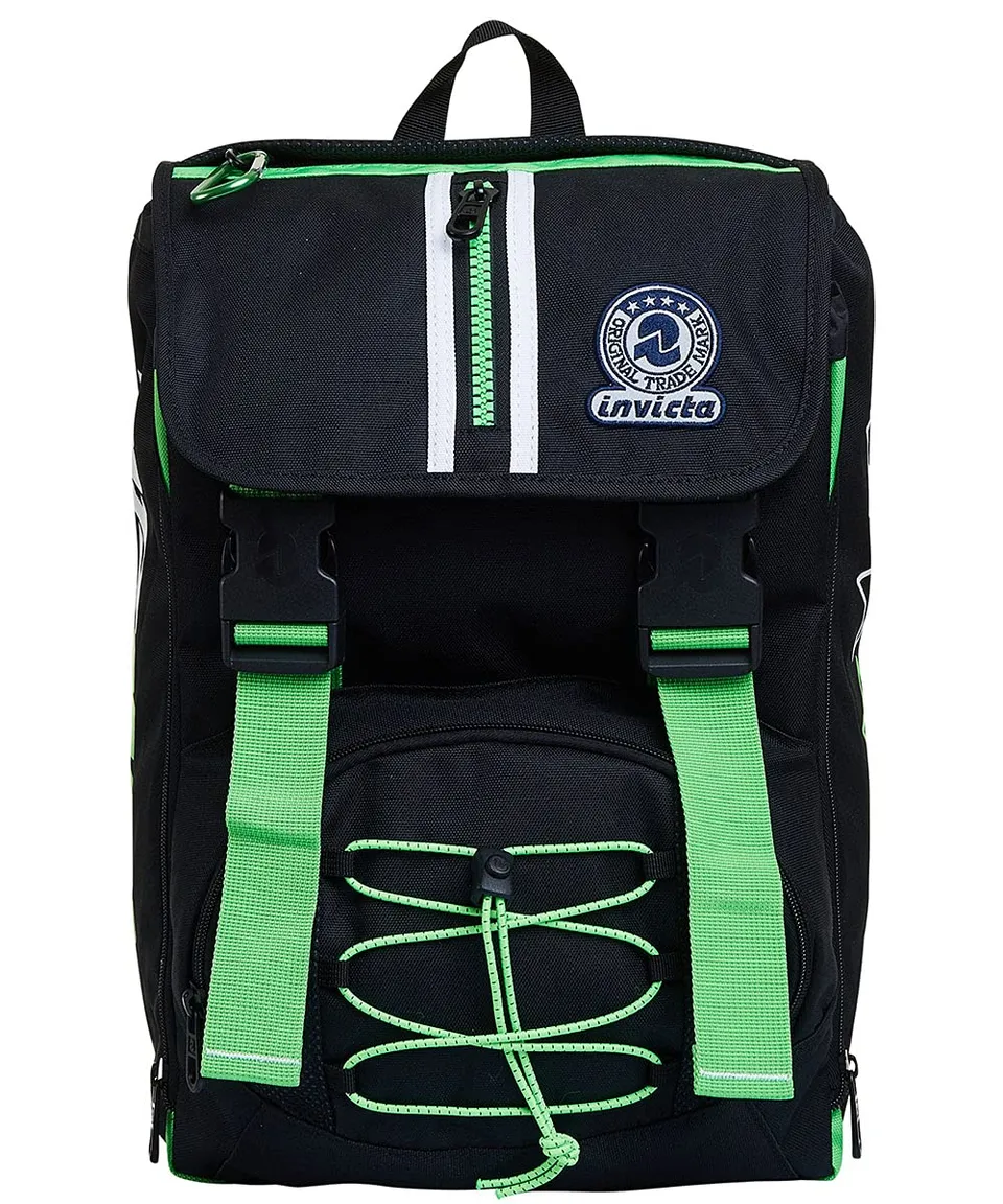 invicta-backpacks-schulrucksack-pink-paisley-erweiterbar-27l image 1