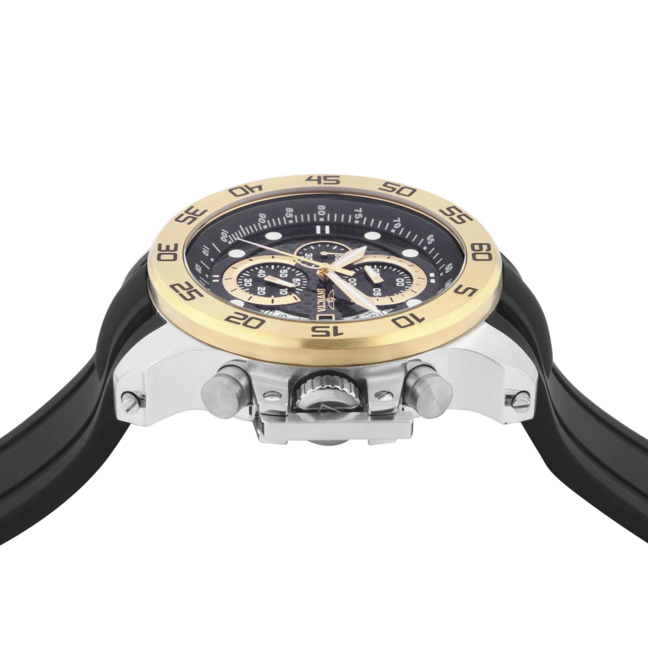 invicta-i-force-herrenuhr-51mm-silber-gold-edelstahl image 2