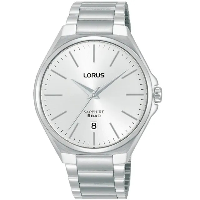 lorus-herrenarmbanduhr-analog-edelstahl-silber-40-mm image 1