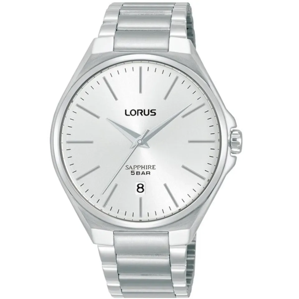 lorus-herrenarmbanduhr-analog-edelstahl-silber-40-mm image 1