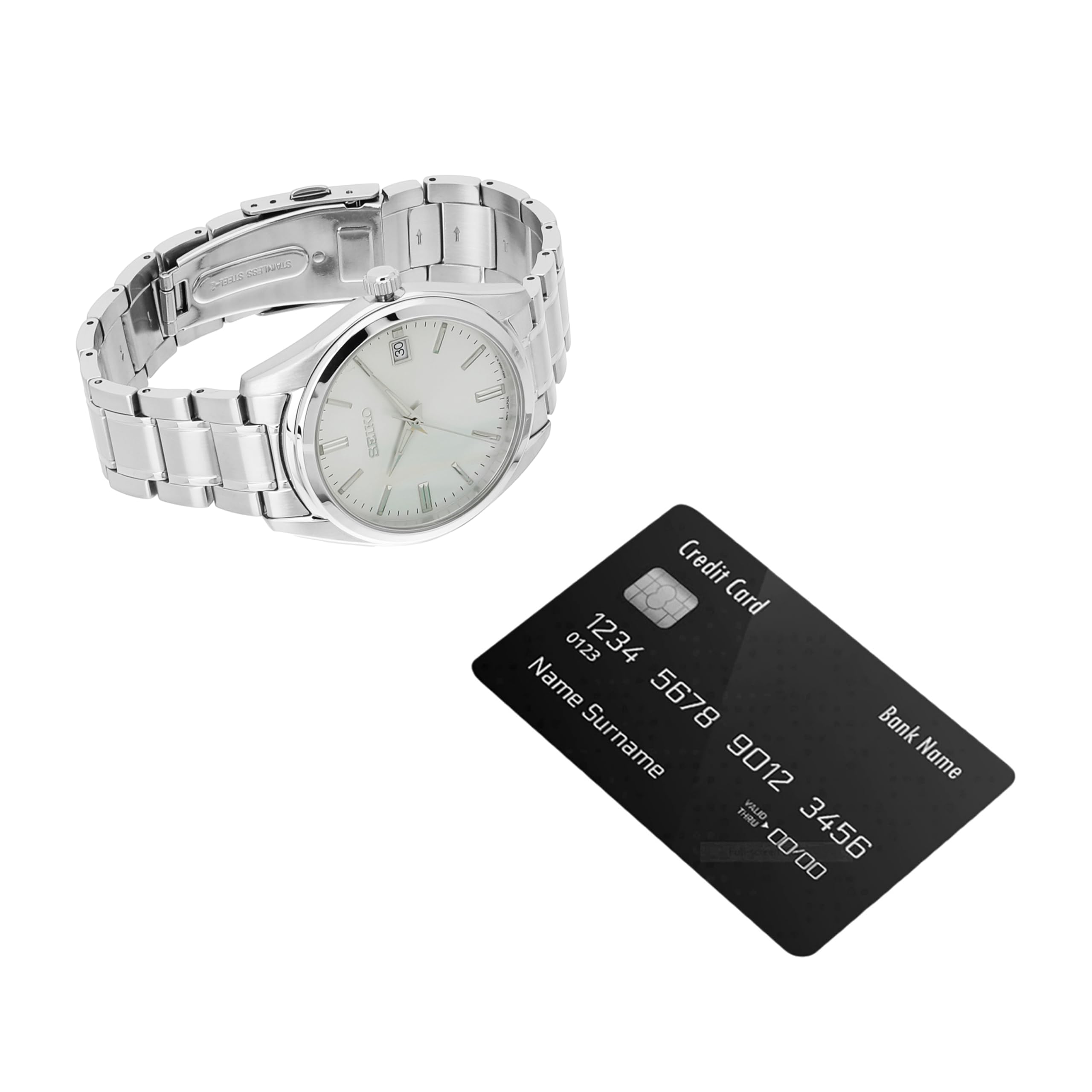 seiko-classic-herren-uhr-quarz-sur307p1-edelstahl image 5