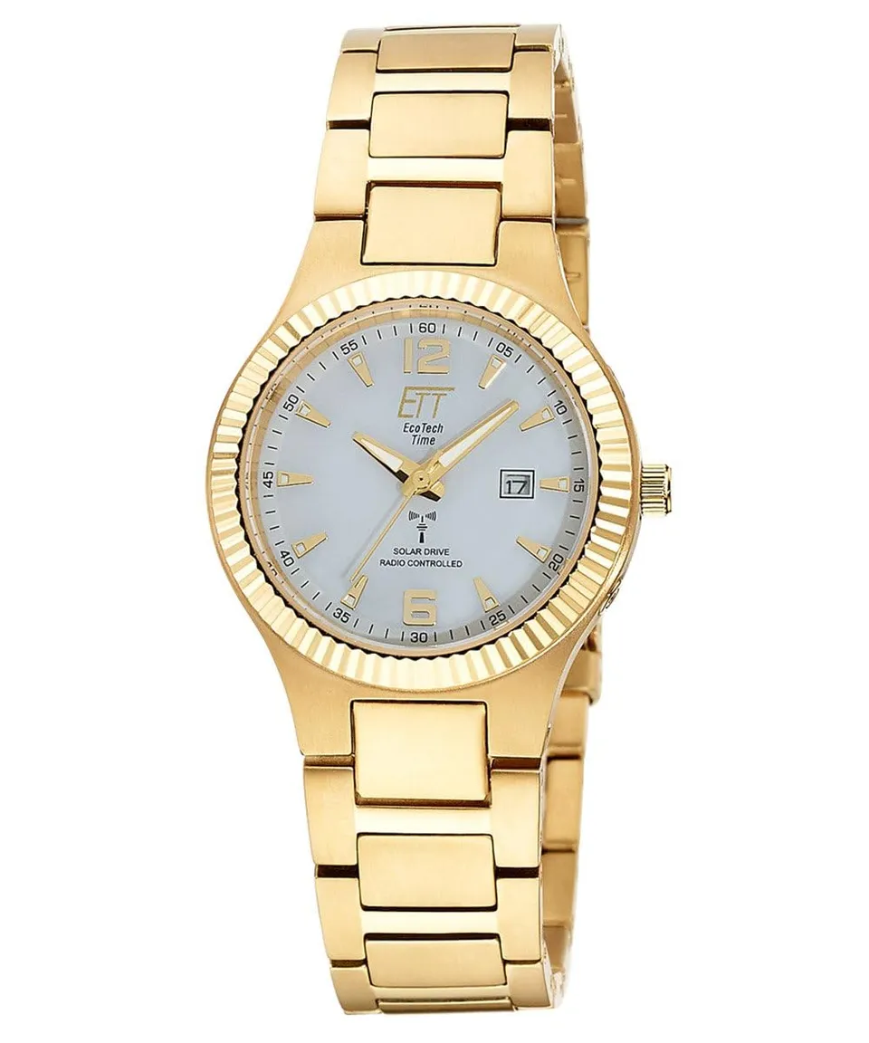 ett-solar-drive-funk-elt-11673-12m-damenuhr-titan-gold image 1