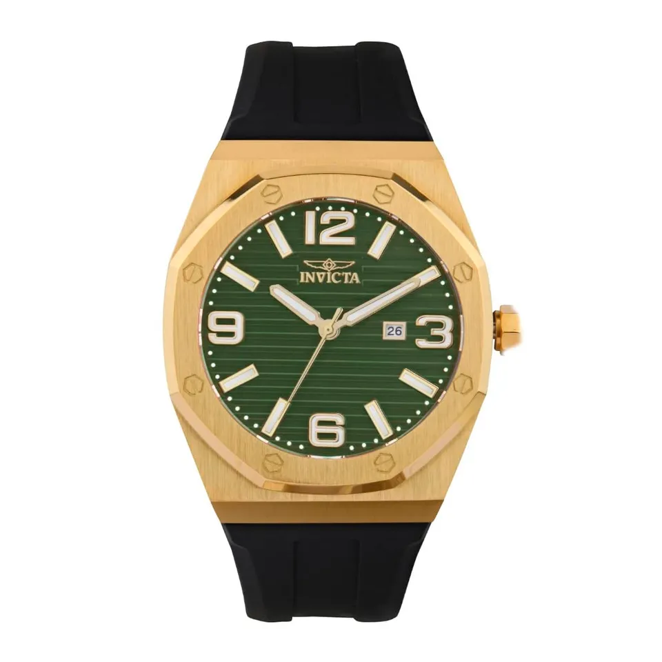 invicta-speedway-45777-herrenuhr-gold-gr-n-48mm image 1