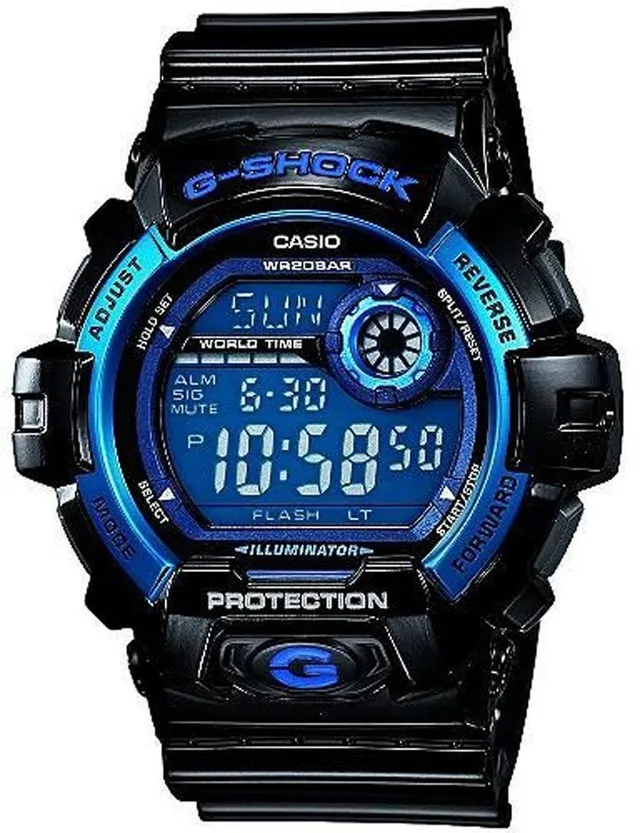 casio-g-shock-g-8900a-herrenuhr-blau-schwarz-digital image 1