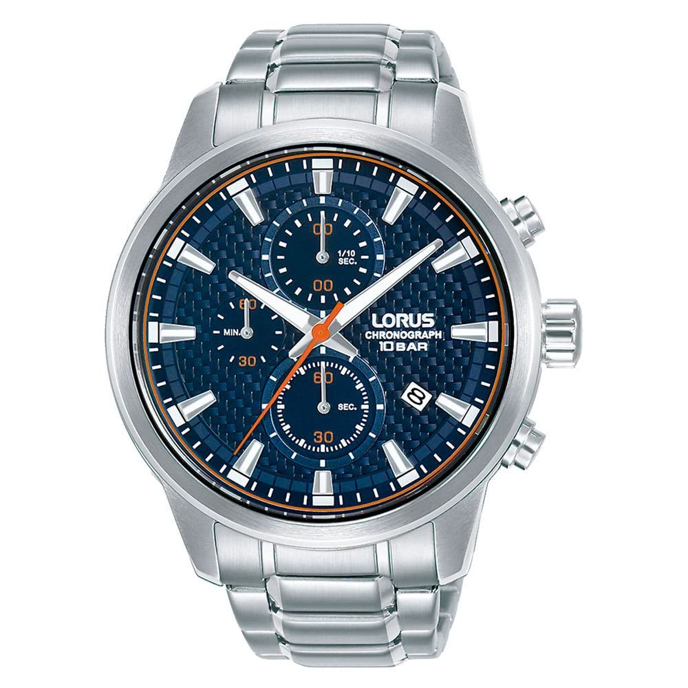lorus-rm329hx9-herrenuhr-chronograph-blau-metall image 1