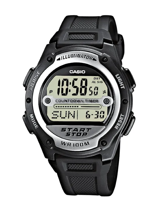 casio-collection-w-756-herrenuhr-digital-schwarz-10-bar image 1