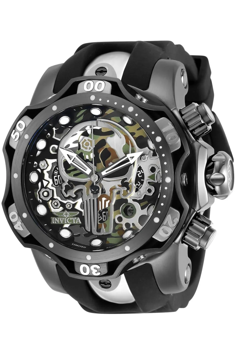 invicta-specialty-30630-herren-armbanduhr-schwarz-chronograph-quarz image 1