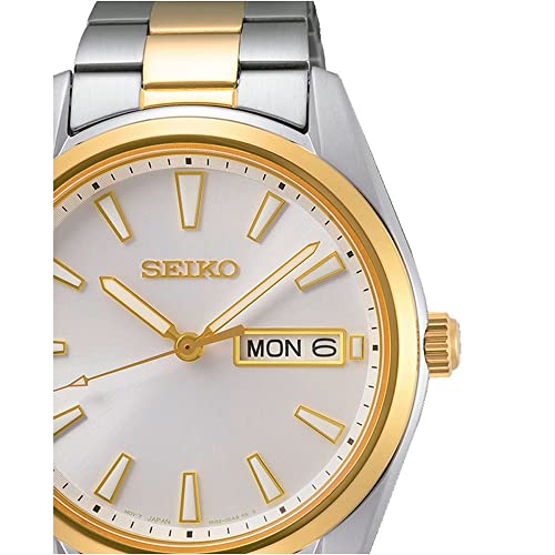 seiko-classic-herrenuhr-sur446p1-quarz-edelstahl-silber-gold image 5