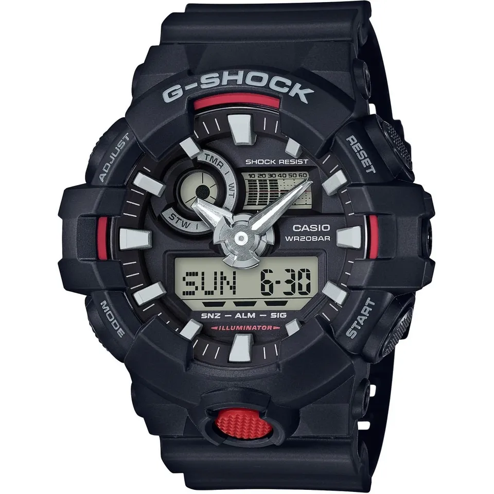 casio-g-shock-herrenuhr-resin-schwarz-20-bar image 1