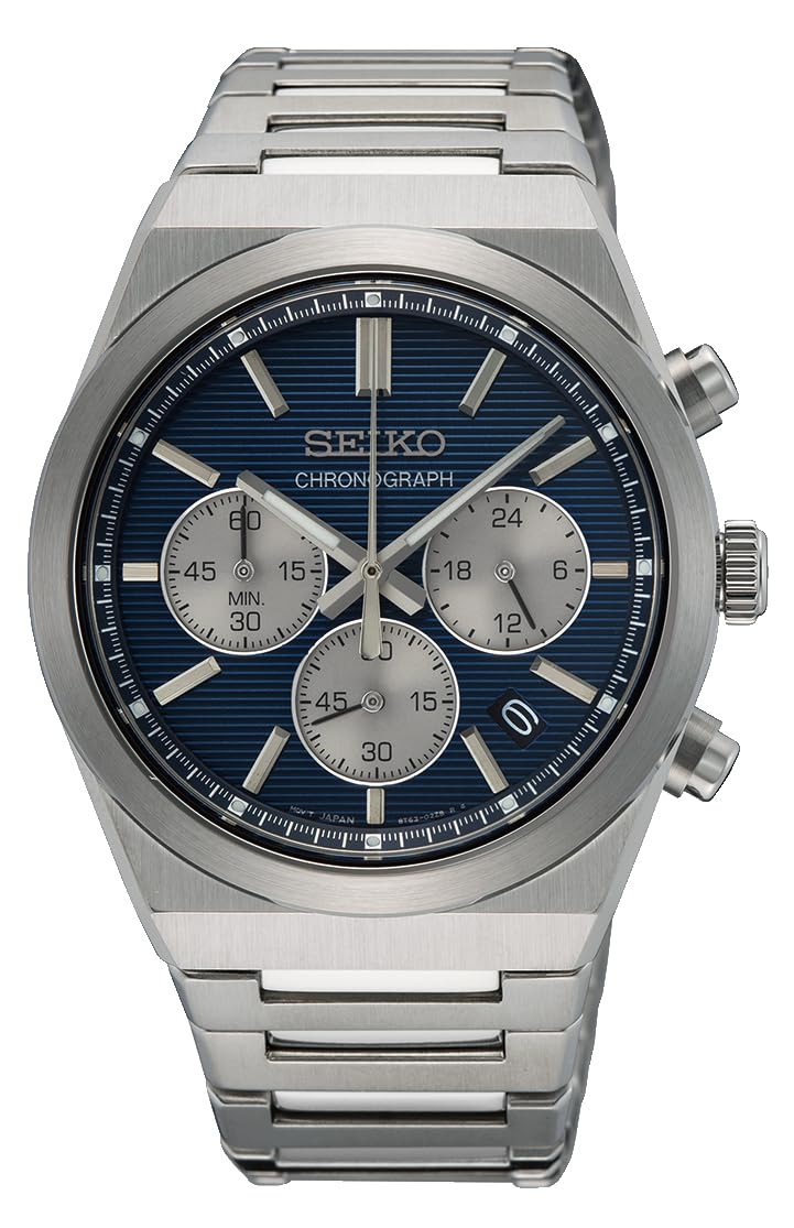 seiko-classic-herrenuhr-quarz-wei-analog-edelstahl image 2
