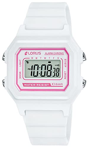 lorus-kinderuhren-chronograph-blau-wei-silikonband-kinderuhr image 4