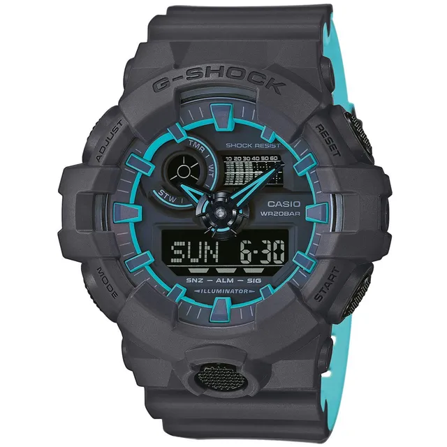 casio-g-shock-ga-700se-1a2er-uhr-schwarz-blau-analog-digital image 1