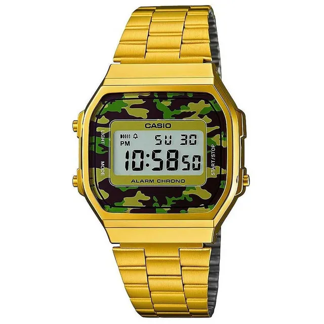 casio-collection-retro-digitaluhr-gold-gr-n-unisex image 1