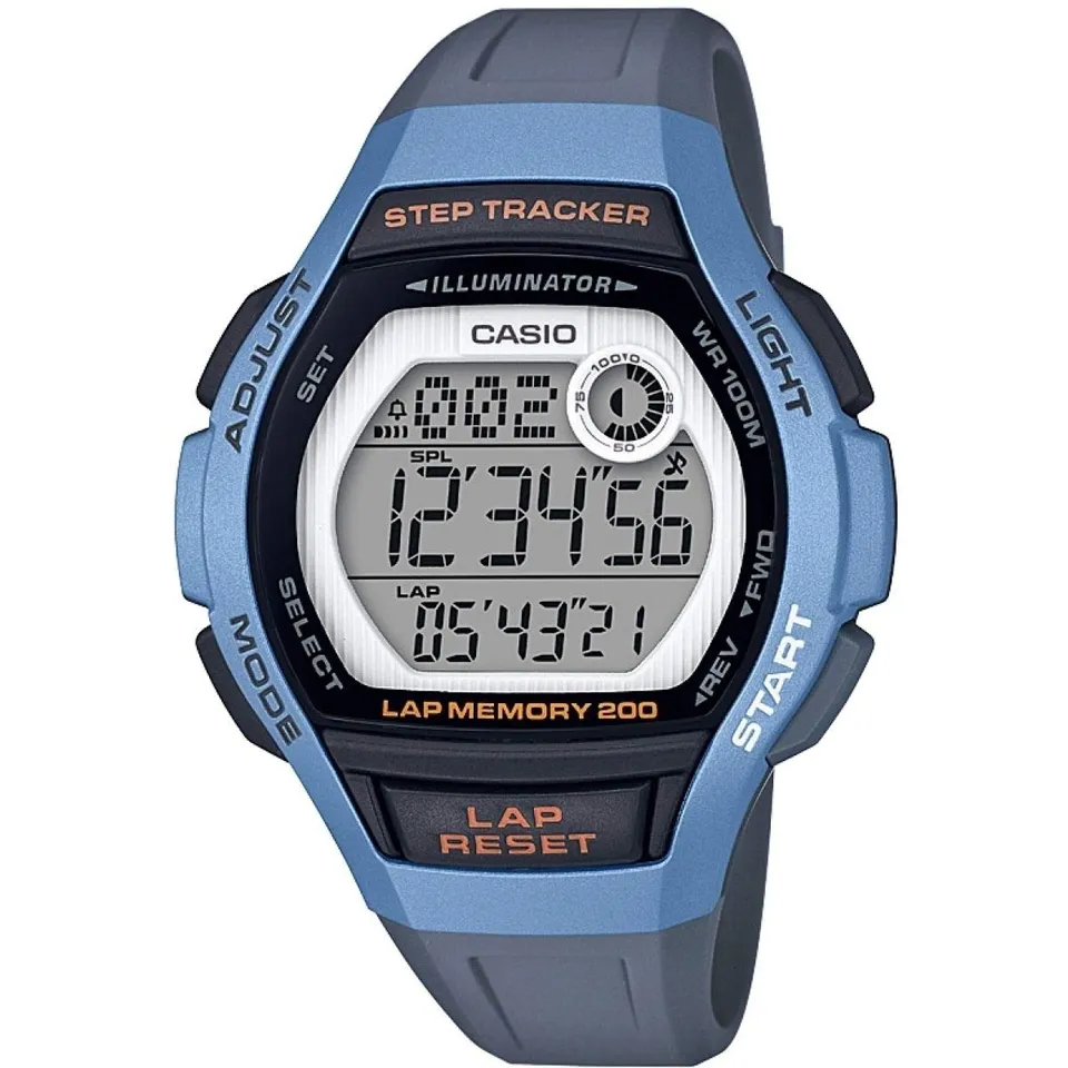 casio-digitaluhr-damen-mit-schrittz-hler-rosa-10-bar image 1