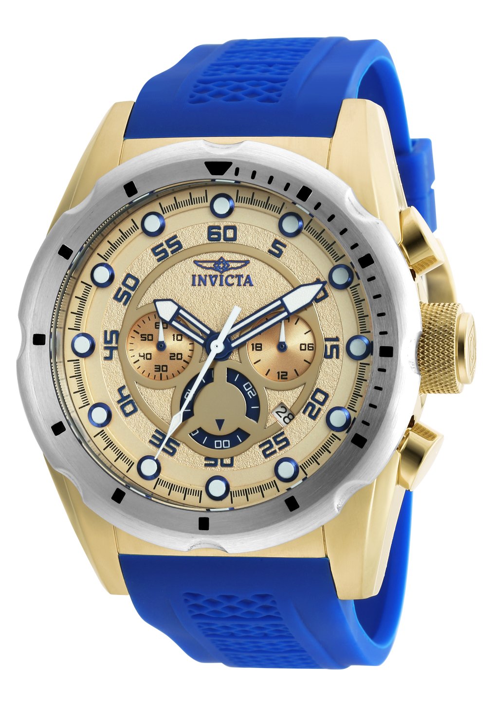 invicta-speedway-herrenuhr-50mm-gold-schwarz-edelstahl image 6