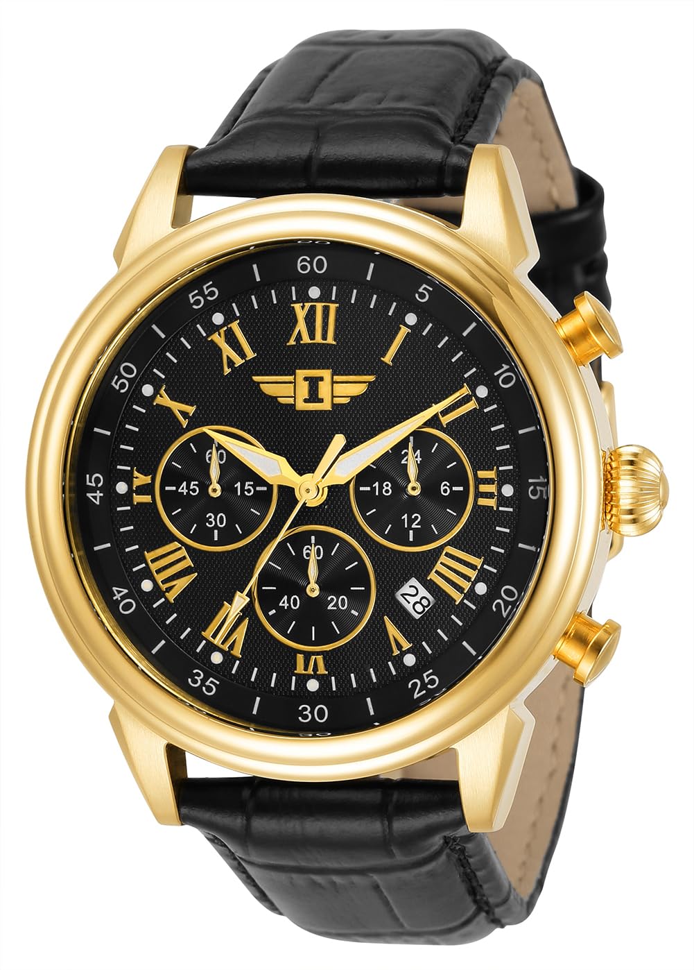 invicta-lupah-herrenuhr-44mm-silber-schwarz-edelstahl image 3