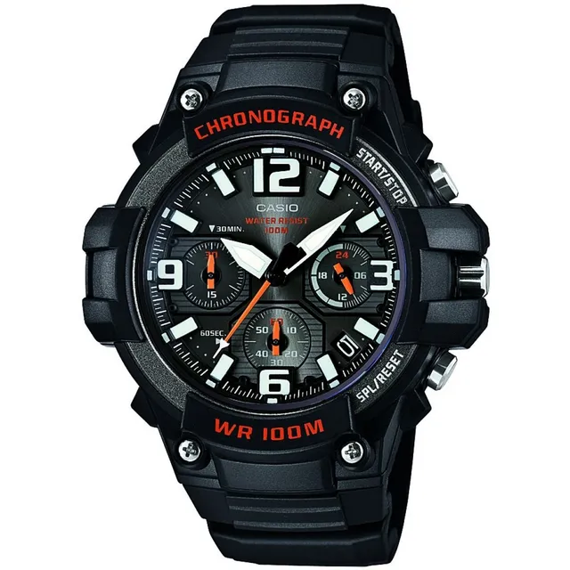casio-collection-mcw-100h-herrenuhr-resin-schwarz image 1