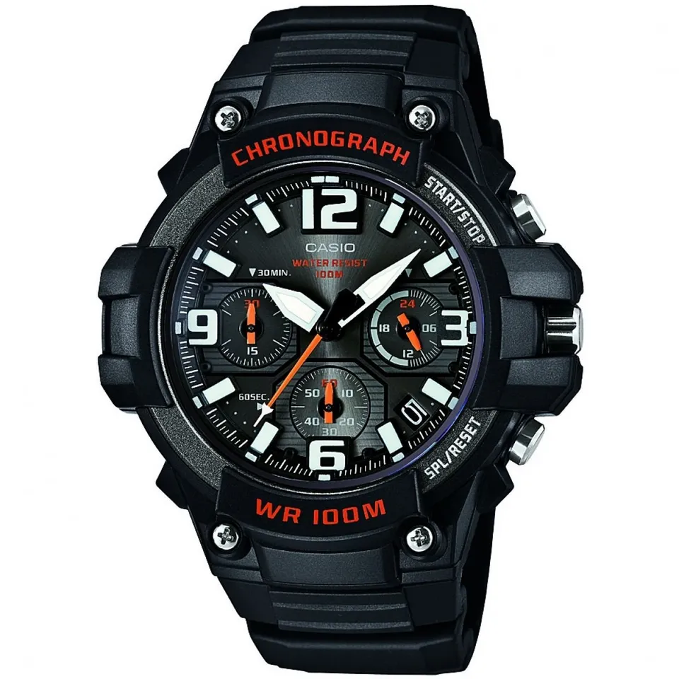 casio-collection-mcw-100h-herrenuhr-resin-schwarz image 1