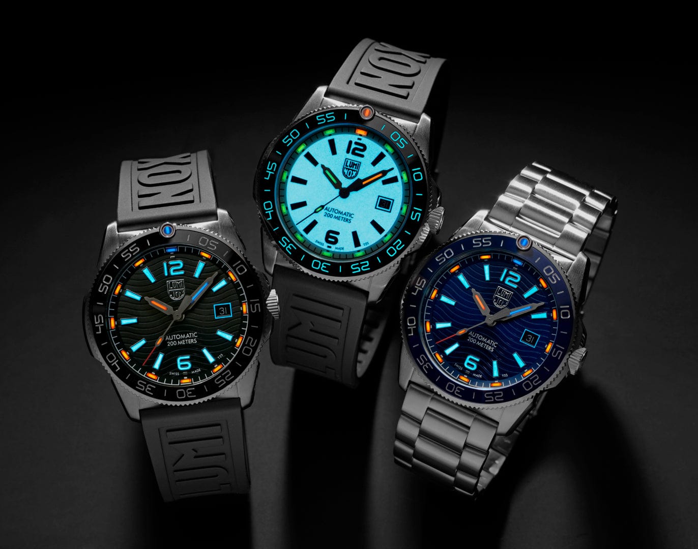 luminox-pacific-diver-automatic-herrenuhr-42-mm-schwarz image 8