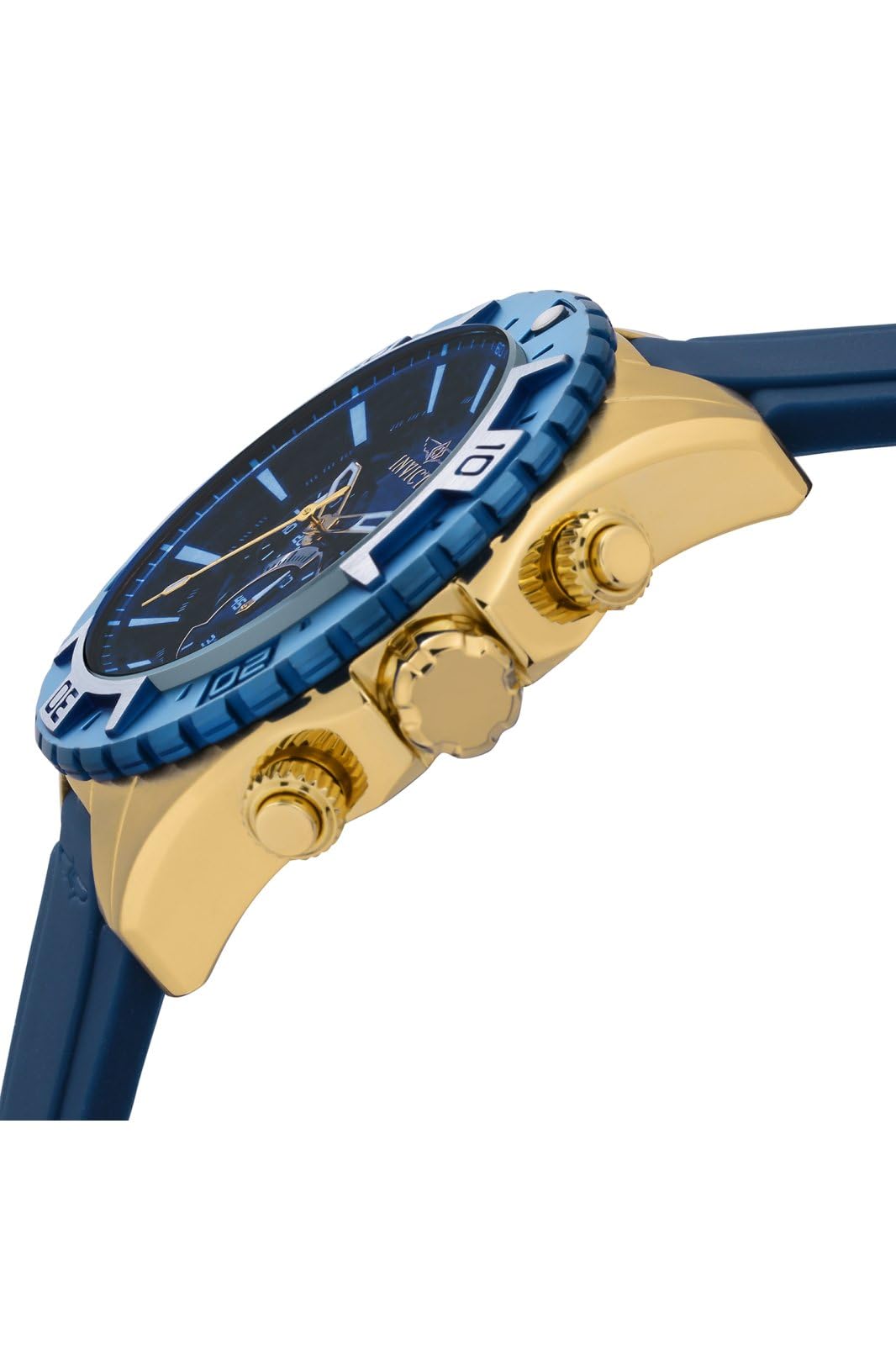 invicta-aviator-herrenuhr-49mm-blau-gold-quarz-edelstahl image 2