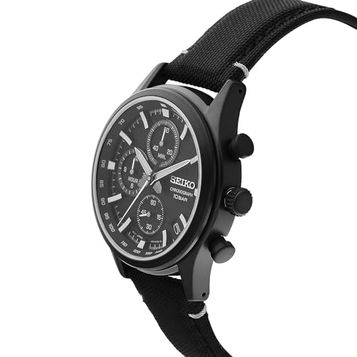 seiko-sport-ssb421p1-herren-chronograph-titan-textilband image 7