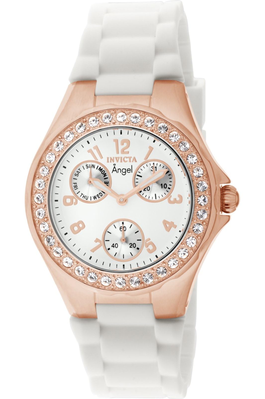 invicta-angel-damenuhr-38mm-ros-gold-schwarz-quarz image 5
