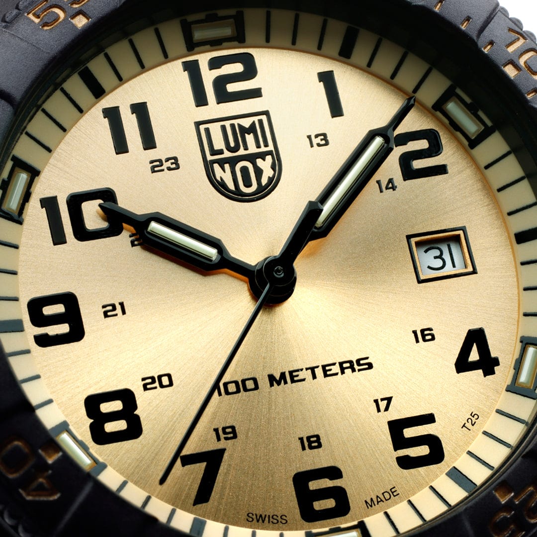 luminox-leatherback-sea-turtle-giant-outdooruhr-44mm-gold-schwarz image 6
