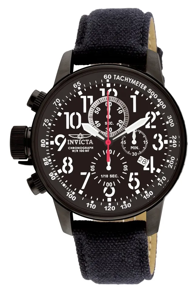 invicta-force-herrenuhr-46mm-schwarz-edelstahl-quarz image 1