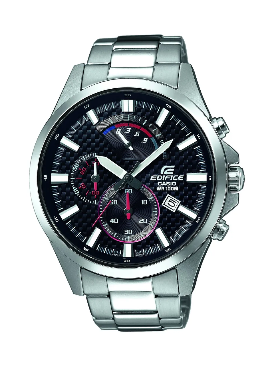 casio-edifice-efv-530d-herrenuhr-edelstahl-chrono image 1